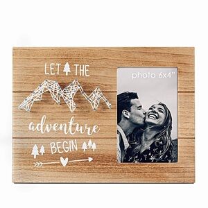 Engagement Wedding Pregnancy Let the Adventure Begin 4x6 Picture Photo Frame